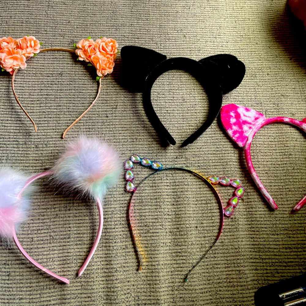 Headbands with ears